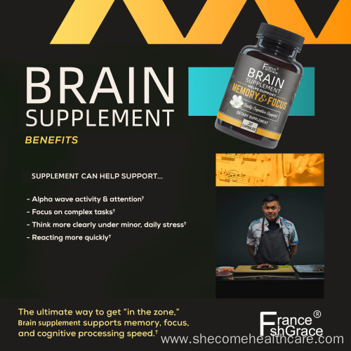 Brain Health Supplement for Men Women Brain capsules